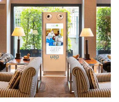 Purificador de aire UAP en residencia DomusVi Bonanova - sector sanitario